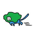 だらだら もきちくん と らいきちくん（個別スタンプ：15）