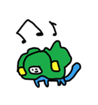 だらだら もきちくん と らいきちくん（個別スタンプ：27）