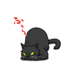 にゃんちゅーこっちゃ黒猫（個別スタンプ：5）