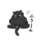 にゃんちゅーこっちゃ黒猫（個別スタンプ：8）