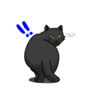 にゃんちゅーこっちゃ黒猫（個別スタンプ：29）