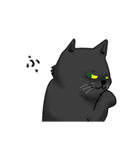 にゃんちゅーこっちゃ黒猫（個別スタンプ：38）