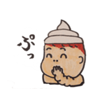 赤ちゃん。時々ソフトクリームベビー（個別スタンプ：35）