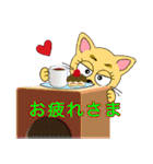 やんちゃ猫〜音楽編〜（個別スタンプ：5）