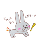 そばかすうさぎ（個別スタンプ：37）