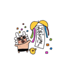 クデコうさぎ（個別スタンプ：25）