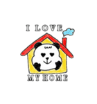 PANDA LOVES HOME（個別スタンプ：17）