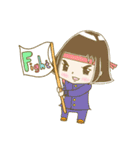 パステルカラーな女の子と、ときどきクマ（個別スタンプ：38）