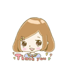 パステルカラーな女の子と、ときどきクマ（個別スタンプ：39）