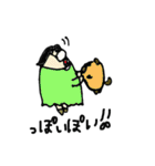 ゆぴ子とまめ（個別スタンプ：37）