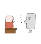 モアイくんの日常スタンプ（個別スタンプ：2）