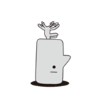 モアイくんの日常スタンプ（個別スタンプ：6）