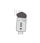 モアイくんの日常スタンプ（個別スタンプ：18）