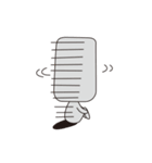 モアイくんの日常スタンプ（個別スタンプ：21）