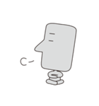 モアイくんの日常スタンプ（個別スタンプ：27）
