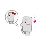 モアイくんの日常スタンプ（個別スタンプ：36）