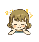 日常おんなのこスタンプ2（個別スタンプ：2）