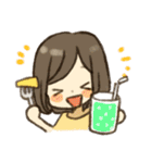 日常おんなのこスタンプ2（個別スタンプ：16）
