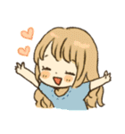 日常おんなのこスタンプ2（個別スタンプ：20）