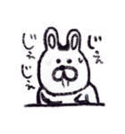 クレヨンうさぎ。（個別スタンプ：26）