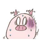 ぶたぞう＆もんきち~豚猿の仲…良し～（個別スタンプ：8）