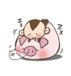 ぶたぞう＆もんきち~豚猿の仲…良し～（個別スタンプ：14）