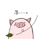 ぶたぞう＆もんきち~豚猿の仲…良し～（個別スタンプ：16）