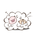 ぶたぞう＆もんきち~豚猿の仲…良し～（個別スタンプ：21）