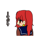 華江と文子（個別スタンプ：11）