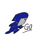 サラリーマン黒子（個別スタンプ：8）