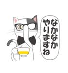 真面目な猫（個別スタンプ：23）