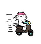 しろねこもちこ ぱーと3（個別スタンプ：16）