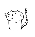 しろねこもちこ ぱーと3（個別スタンプ：18）