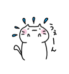 しろねこもちこ ぱーと3（個別スタンプ：39）