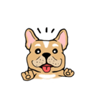Somboon Happy French Bulldog (Eng)（個別スタンプ：27）