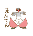 ハーイ！文鳥です（個別スタンプ：13）