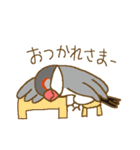 ハーイ！文鳥です（個別スタンプ：34）