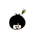 真顔系彼女（個別スタンプ：5）