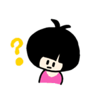 真顔系彼女（個別スタンプ：11）