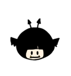 真顔系彼女（個別スタンプ：22）