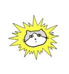 不愛想ねこのステスケくん（個別スタンプ：15）