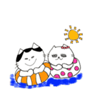 愛猫しろひこ＆おとみのスタンプ（個別スタンプ：6）
