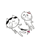 愛猫しろひこ＆おとみのスタンプ（個別スタンプ：8）