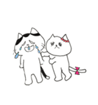 愛猫しろひこ＆おとみのスタンプ（個別スタンプ：28）