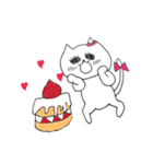 愛猫しろひこ＆おとみのスタンプ（個別スタンプ：37）