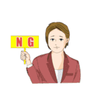 ワーキングウーマン（個別スタンプ：16）