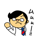 バモス係長 from パペットくんとバモだち（個別スタンプ：35）