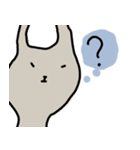 うさぎぎぎぎぎぎー（個別スタンプ：31）