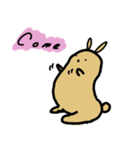うさぎぎぎぎぎぎー（個別スタンプ：35）
