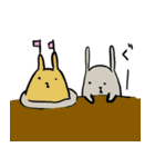 うさぎぎぎぎぎぎー（個別スタンプ：40）